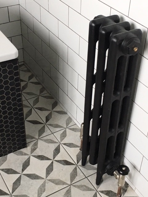cast iron radiator traditional Victorian 3 column 3 secion
