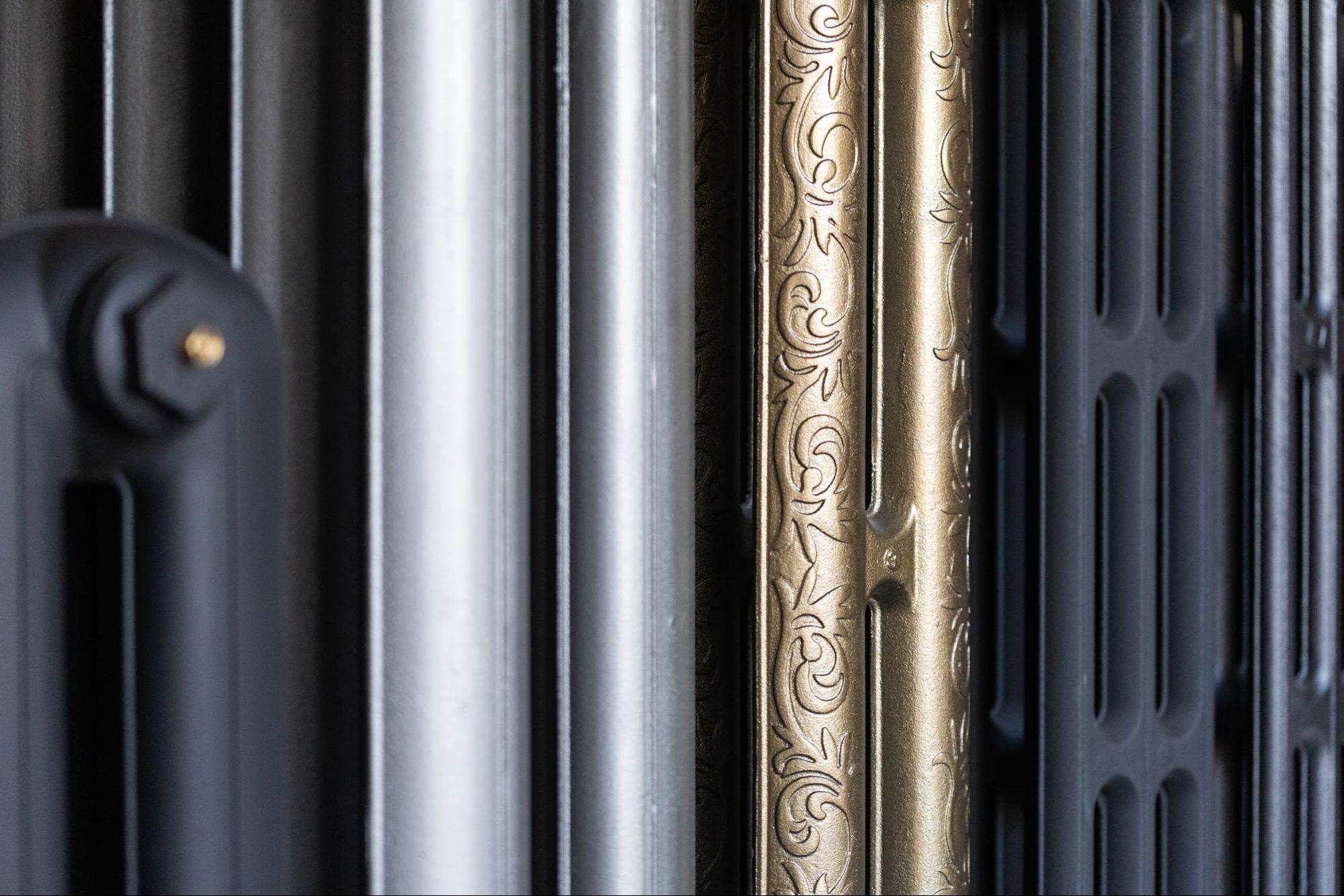 cast iron radiator colours