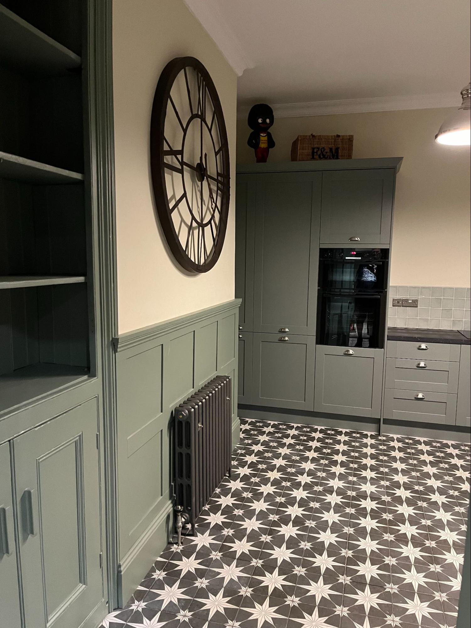 tips for decorating - Traditional 3 Column Style In Gunmetal