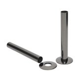 Black Nickel Pipe Shrouds and Base Plates