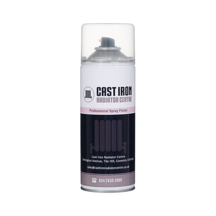 Cast Iron Radiator Touch Up Aerosol Paint (400ml) (CDC-400MLPAINT)