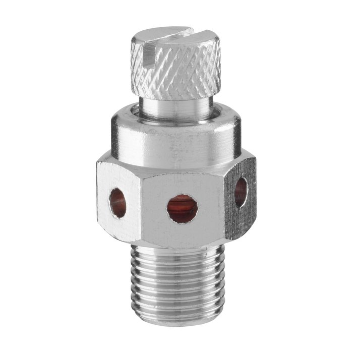 Chrome Auto Bleed Valve 0.125" BSP (CDC-BLEED-CHR)