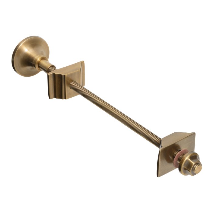 Clearance Antique Brass Luxury Wall Stay (CDC-LUXSTAY-AB-ES)