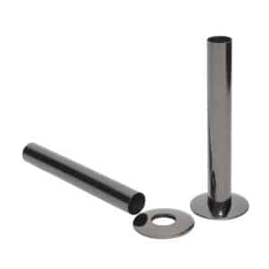 Pipe Shrouds and Base Plates - Black Nickel