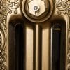 Balmoral 3 Column 768mm Cast Iron Radiator 10 Sections Antique Bronze ...
