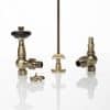 Balmoral 3 Column 768mm Cast Iron Radiator 10 Sections Antique Bronze ...