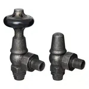 Kenilworth Thermostatic Valve Set - Pewter Matt