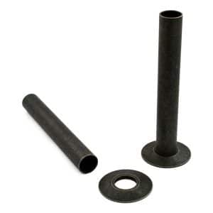 Pipe Shrouds and Base Plates - Pewter Matt